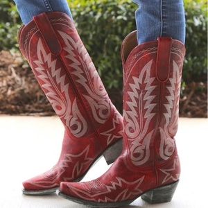 Old Gringo Red Nevada Cowboy boots size 7